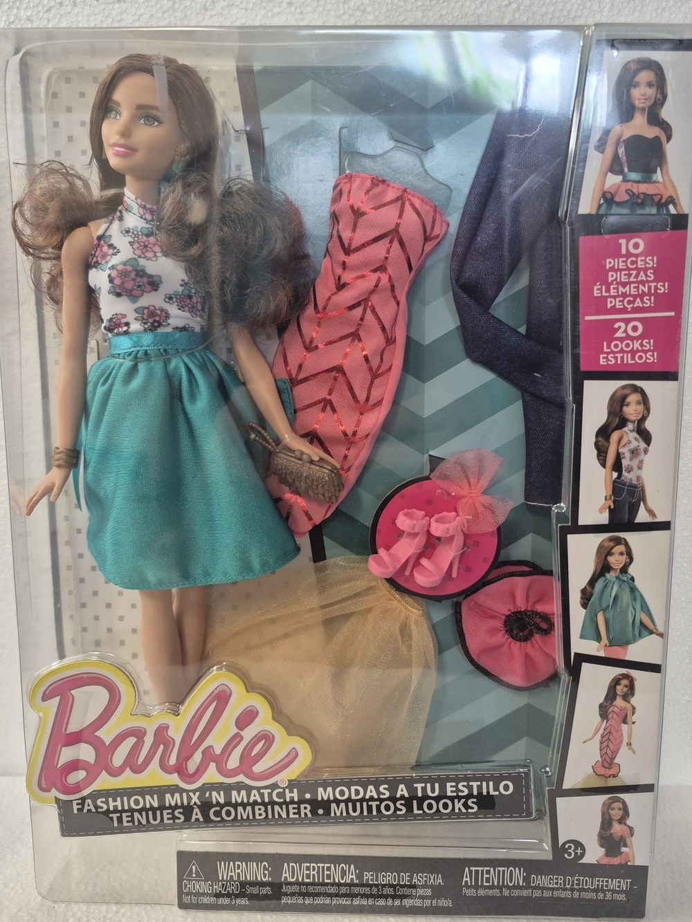 2015 NRFB Barbie Fashion Mix'N Match 20 Looks